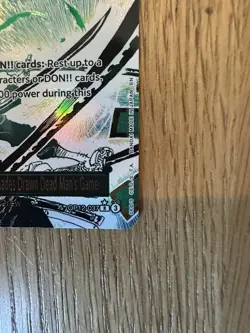 OP12 Demon Aura Dead Man’s Game Zoro AA Alt Art One Piece TCG English Clean/Mint - Image 5