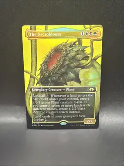 The Necrobloom (Borderless) -Foil MTG Modern Horizons 3 - Image 1