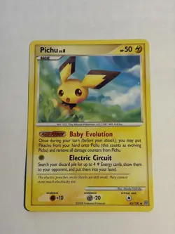 Pokemon Card Pichu 45/100 Stormfront NM - Image 1