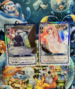 Precious Memories TCG Quintessential Quintuplets Miku & Nino Foil SR Cards - Image 1