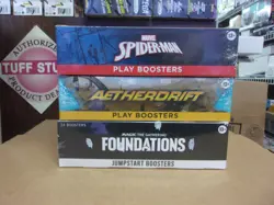 MTG AETHERDRIFT + SPIDER-MAN PLAY + FOUNDATIONS JUMPSTART BOOSTER BOX LOT - Image 1