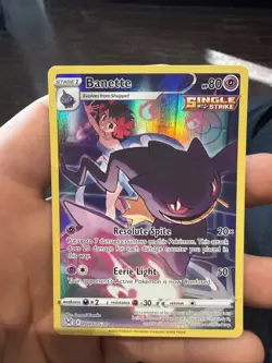 Pokemon TCG Card Banette Lost Origin Trainer Gallery TG07/TG30 Holo Ultra Rare - Image 1