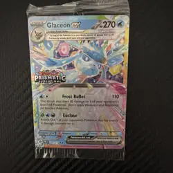 Pokemon TCG Glaceon ex 026/131 Prismatic Evolutions Stamp Sealed NM - Image 1