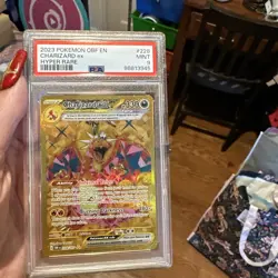 2023 Pokemon OBF EN Obsidian Flames Charizard Ex Hyper Rare #228/197 PSA 9 Mint - Image 1