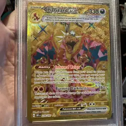 2023 Pokemon OBF EN Obsidian Flames Charizard Ex Hyper Rare #228/197 PSA 9 Mint - Image 4
