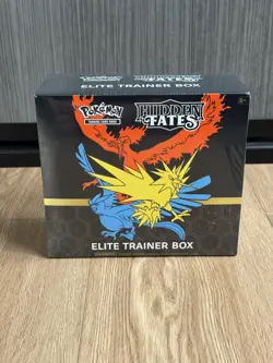 Brand New Pokemon HIDDEN FATES Elite Trainer Box ETB - Factory Sealed 728192526725 - Image 1