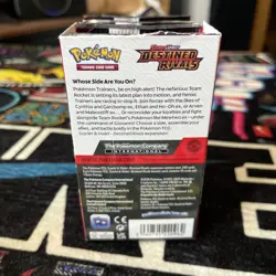 Pokemon Scarlet & Violet Destined Rivals Half Booster 18 Pack Unsealed Box - Image 3