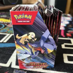 Pokemon Scarlet & Violet Destined Rivals Half Booster 18 Pack Unsealed Box - Image 4