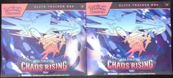 Pokemon TCG Chaos Rising ETB Elite Trainer Box - 2x Boxes Lot New Sealed 🔥🔥 - Image 1