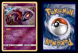 ARBOK 27/68 R HIDDEN FATES POKEMON TCG REVERSE HOLO NM - Image 3