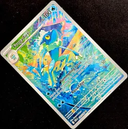 Frogadier 089/086 ME04: Chaos Rising Illustration Rare Near Mint Pokemon TCG - Image 3