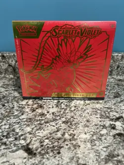 Pokemon TGC Scarlet and Violet Elite Trainer Box Koraidon Factory Sealed - Image 1