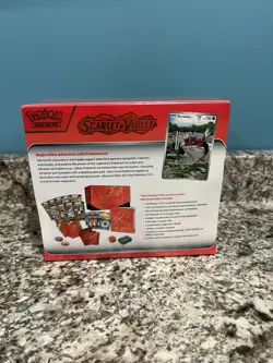 Pokemon TGC Scarlet and Violet Elite Trainer Box Koraidon Factory Sealed - Image 2