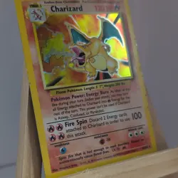 Pokemon TCG Charizard 4/102 Base Set Holo Rare Stage 2 120 HP English 1999 - Image 4