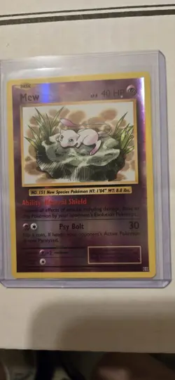 Mew 53/108 Evolutions Reverse Holo Pokemon XY Evolutions 2016 Psychic Type Gen1 - Image 1
