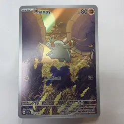 Pokemon TCG Phanpy 205/191 Surging Sparks Illustration Rare Near Mint - Image 1