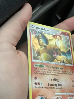 Pokemon TCG Charizard Platinum Arceus 1/99 Cracked Ice Holo RARE HP - Image 4