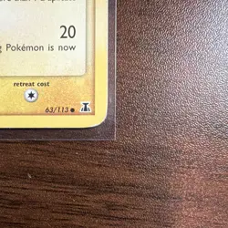 Ditto 63/113 EX Delta Species 2005 Common 60 HP English Pokemon TCG - Image 4