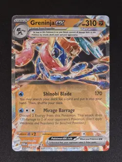 Greninja ex 106/167 Double Rare Twilight Masquerade Pokemon Near Mint - Image 1