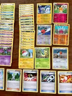 Lot of 80 Pokemon TCG Cards rare/uncommon/common & more 2012-2013 - NM - no dups - Image 3