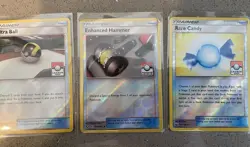 Pokemon Cards: Ultra Ball 68a/73 + Rare Candy 142/168 + Hammer League Cup Promo - Image 1