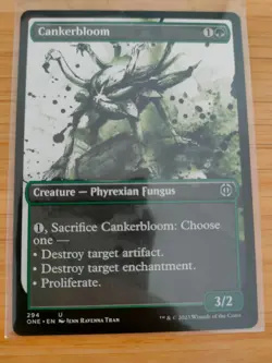 MTG Cankerbloom (Showcase) 294 Phyrexia: All Will Be One M/NM Free UK P&P - Image 1