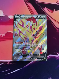 Zamazenta V SWSH293 - SWSH Black Star Promo - Pokemon Card - Near Mint - Image 1
