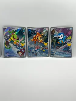 Pokemon TCG First Partners Promo Turtwig Chimchar Piplup Sinnoh - Image 2