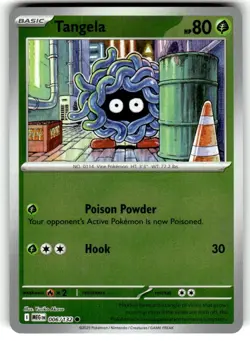 Pokemon TCG Pokemon Tangela 006/132 NM Common Reverse Holo - Image 1