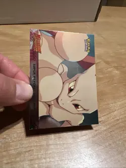 1999 Pokemon Topps Super Psychic Pokemon Mewtwo Holo Foil Movie Promo - Image 1