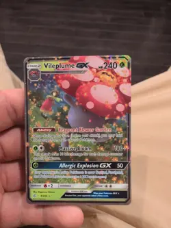 Pokemon - Vileplume GX 4/236 - Sun & Moon Cosmic Eclipse NM - Image 1