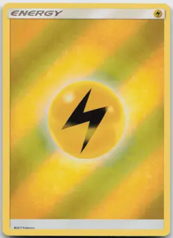 Lightning Energy (2017 Unnumbered) SM - Base Set Pokemon TCG Reverse Holo NM - Image 1