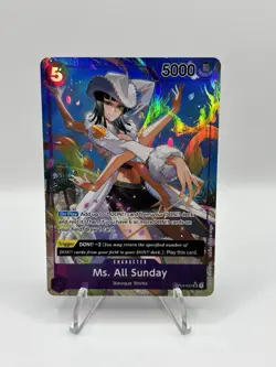 One Piece CCG Ms. All Sunday OP04-064 Alt Art SR - English - NM - Image 1
