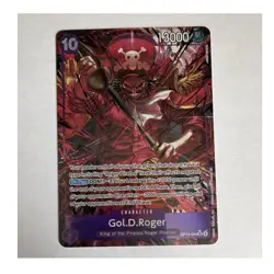 Bandai One Piece CCG Gol.D.Roger OP13-064 Carrying on His Will SR Holo Alt - Image 1