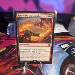 Wizards of the Coast Rite of the Dragoncaller Foundations 0092 Mythic Foil EN - Image 1