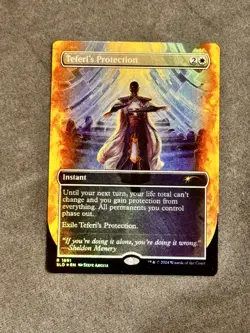 Teferi's Protection (1691) (Rainbow Foil) Secret Lair Drop Foil - Image 1