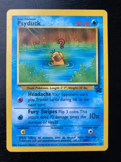 Pokemon Black Star Promo Psyduck 20 Excellent Condition. Free Shipping! - Image 1
