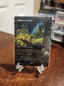 Undercity Sewers (Borderless) Mythic MTG Ninja Turtles - Image 1