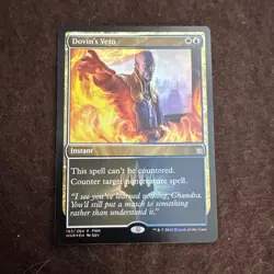 Dovin's Veto ~ War of the Spark [ Excellent ] [ Magic MTG ] foil - Image 1