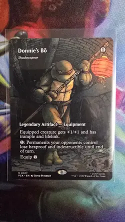 Donnie's Bo - Shadowspear (Borderless) Teenage Mutant Ninja Turtles Source... - Image 1