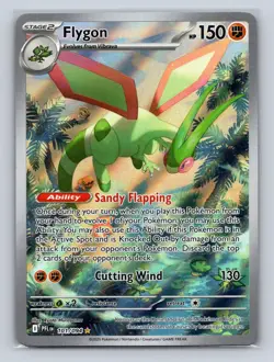 Flygon 101/094 Illustration Rare Phantasmal Flames Pokemon NM - Image 1
