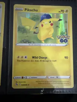 Pikachu 028/078 Pokemon Go Holo - Image 1