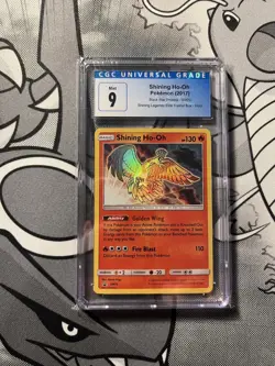 CGC 9 Shining Ho-Oh Holo Promo Shining Legends-Pokemon Card #SM70 - Image 1