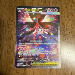 Pokemon TCG Chaos Rising 117/086 Mega Floette Ex Special Illustration Rare SIR - Image 1