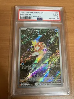 Pokemon Magikarp Scarlet & Violet Paldea Evolved 203/193 PSA 9 Fast Shipping - Image 1