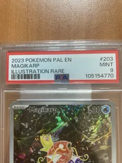 Pokemon Magikarp Scarlet & Violet Paldea Evolved 203/193 PSA 9 Fast Shipping - Image 5