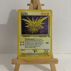 Wizards of the Coast Pokemon TCG Zapdos 15/62 Fossil Holo Rare Unlimited 1999 - Image 1