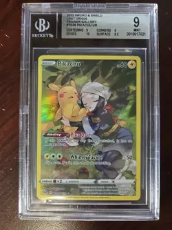 Pokemon- Pikachu #TG05/TG30 SWSH Lost Origin - BGS 9 Mint - Image 1