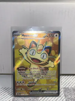 Meowth ex 107/088 Full Art Ultra Rare - Perfect Order ME03 Pokemon English - NM - Image 3