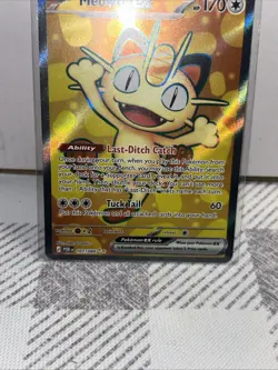 Meowth ex 107/088 Full Art Ultra Rare - Perfect Order ME03 Pokemon English - NM - Image 4